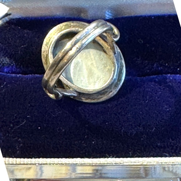 Lovely antique carved trojan cameo sterling silver 925 ring - Picture 6 of 7